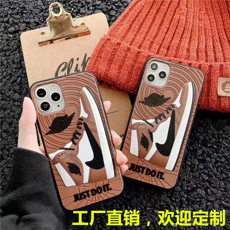 Wholesale customized 3D silicone mobile phone cases for iphone