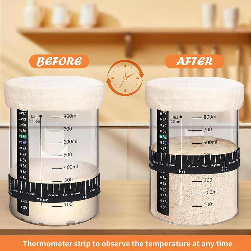 Collapsible Silicone Banneton Bread Proofing Baskets Set Sourdough Starter Kit Baking Supplies Tools Customs Color Box Size