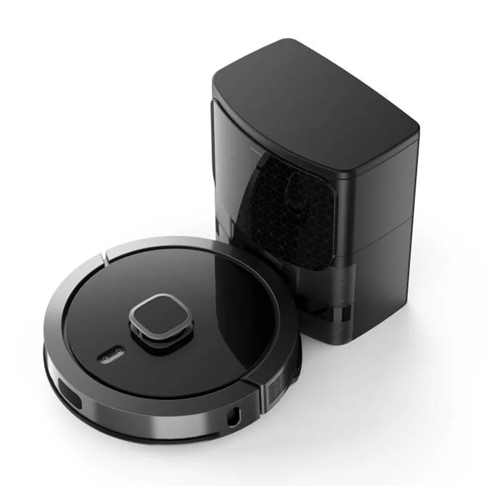 LIECTROUX G7 Self-emptying Laser Robotic Vacuum mopping Cleaner Lidar Navigation Smart Mapping Tuya App Controlled