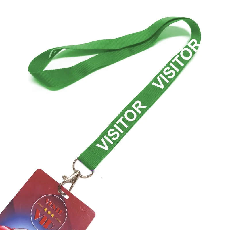Personalized Blue STAFF Neck Strap Lanyards With Hard Plastic All Access VIP ID Pass Badge Card