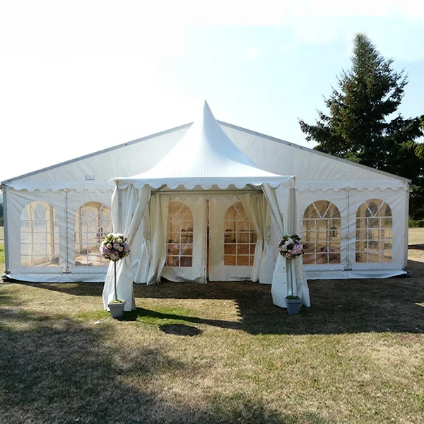 Luxury 20x30 20 x 40 50x30 big white wed chapiteau large outdoor wedding marquee tent for 150 200 300 500 people events party