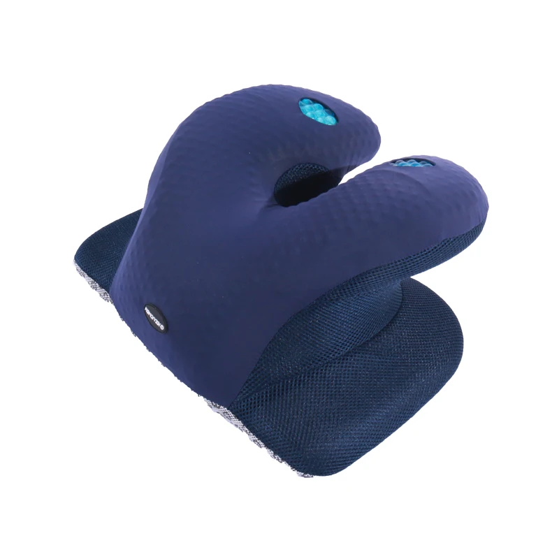Office Therapy Nap Sleeping Pillow with Memory Foam Hollow Gel Infused Desk Hugging Face down Pillow Fabric for Neck Part