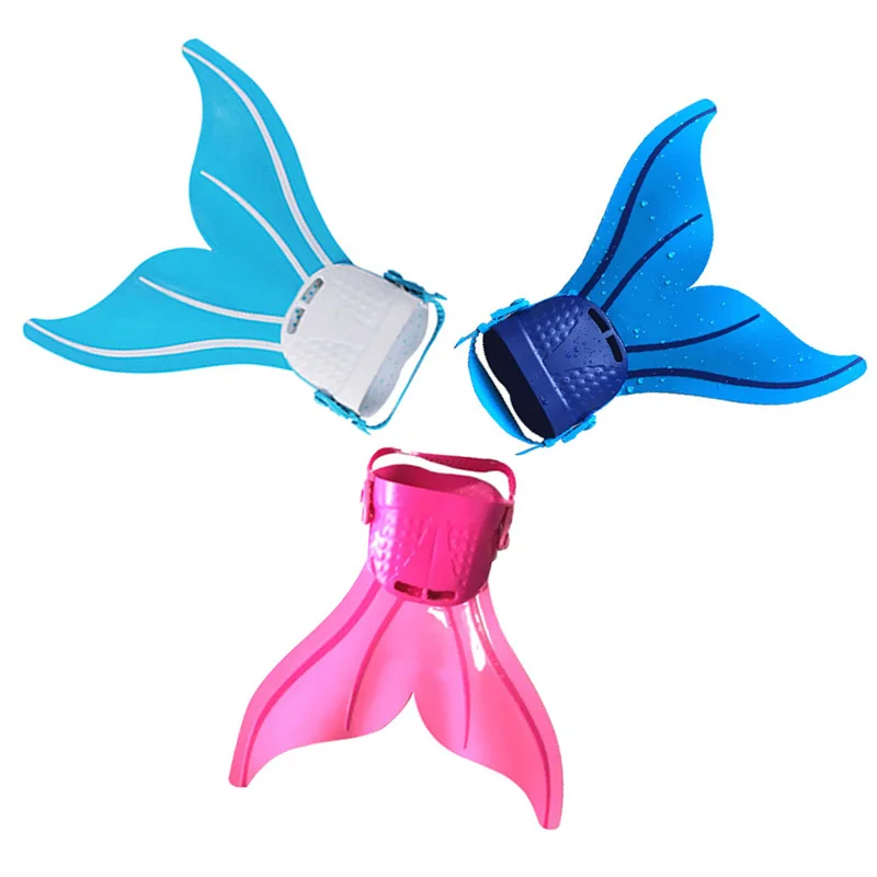 Wholesale Swim Flipper Adjust Kids and Child Swimming Training Fins Mermaid Tail Monofin For Sale