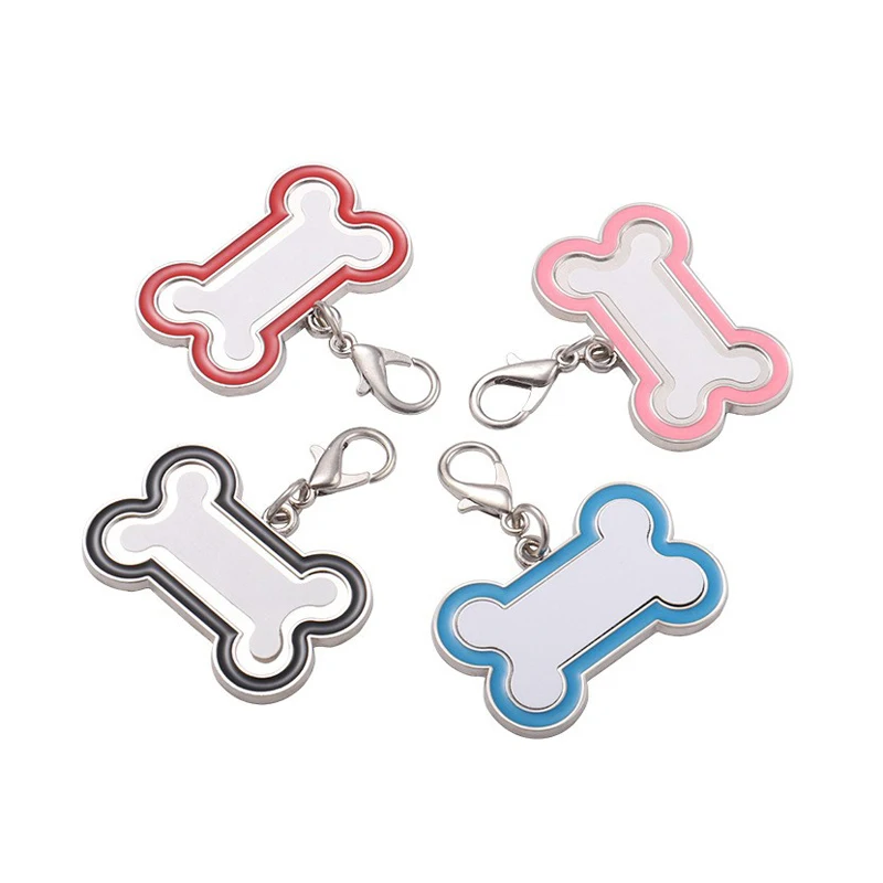 Sublimation Bone Dog Tags With Insert Blanks Aluminum Sheet