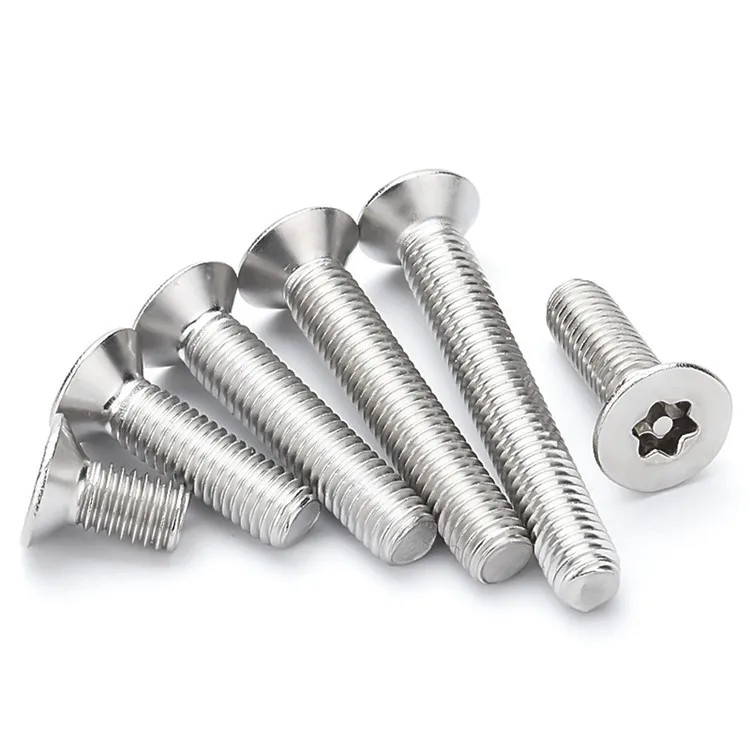 Stainless Steel M2 M2.5 M3 M4 M5 M6 M8 Security With Pin Torx Screw
