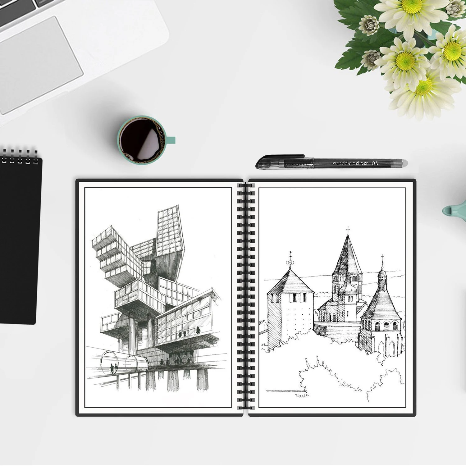 hardcover notebookStudents Rocket Book B5 Size Hot and Wet Erasable Reusable Writing Smart Notebook