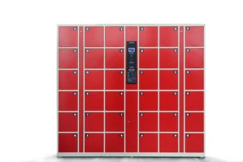 Outdoor Smart RFID Safe Metal Beach Metal Parcel Delivery Storage Cabinet Locker