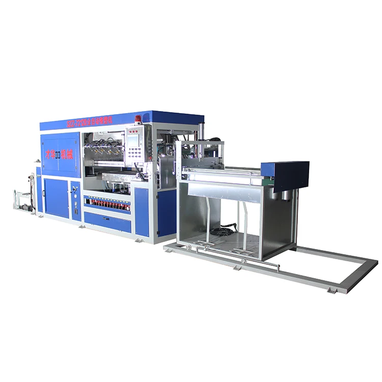 fully automatic plastic vacuum forming egg carton tray making machine