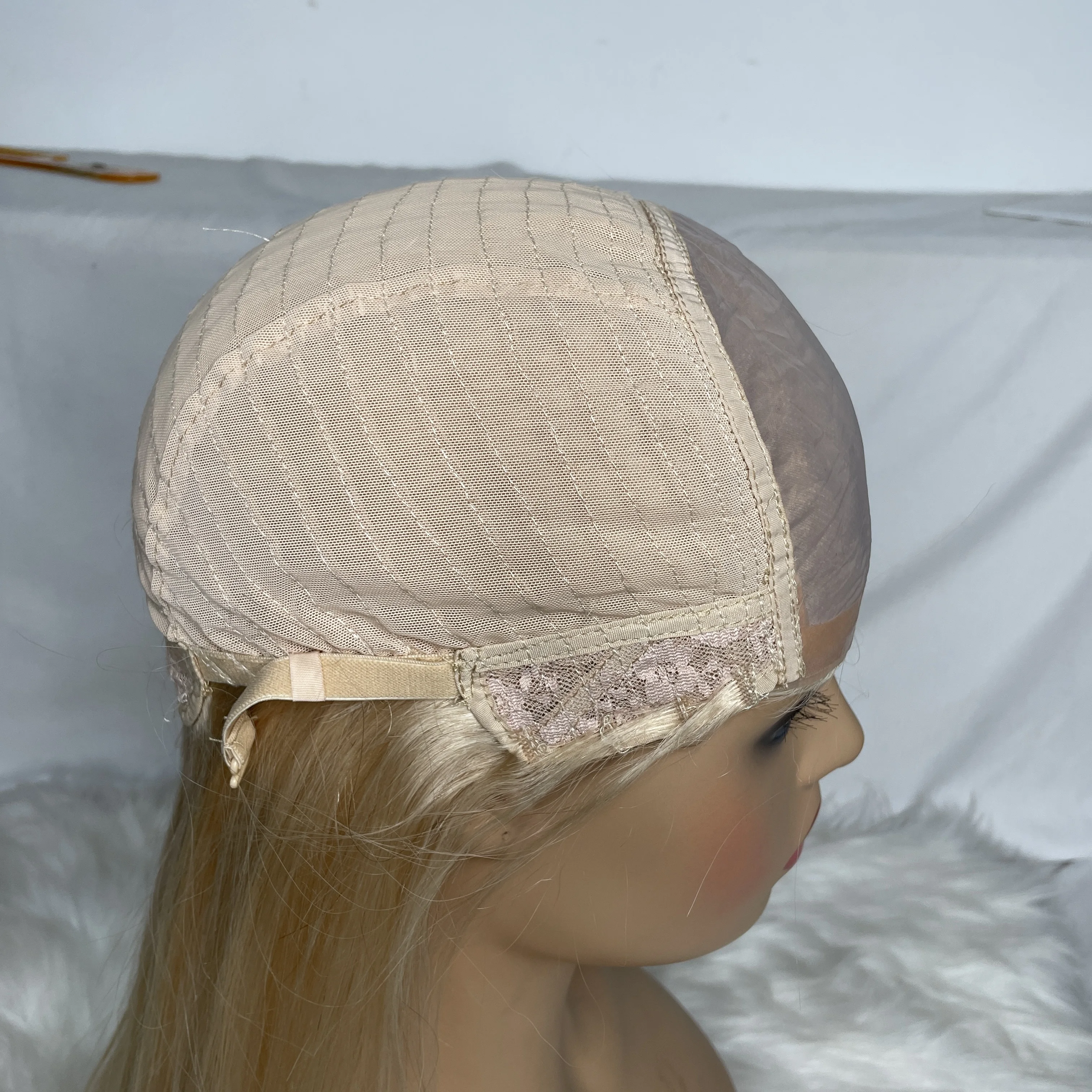 mono lace Full Lace Wigs With Baby Hair #4 Color Straight Human Hair  Glueless Brazilian Virgin Hair