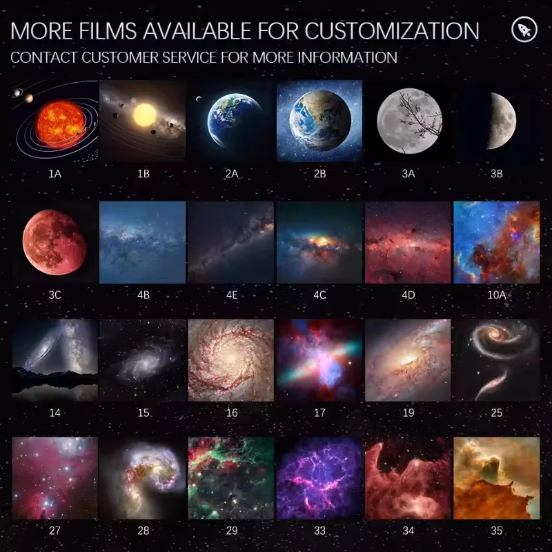 13 в 1 HD-пленки светодиодный проектор для метеоритной Галактики Звездные ночные огни украшения комнаты