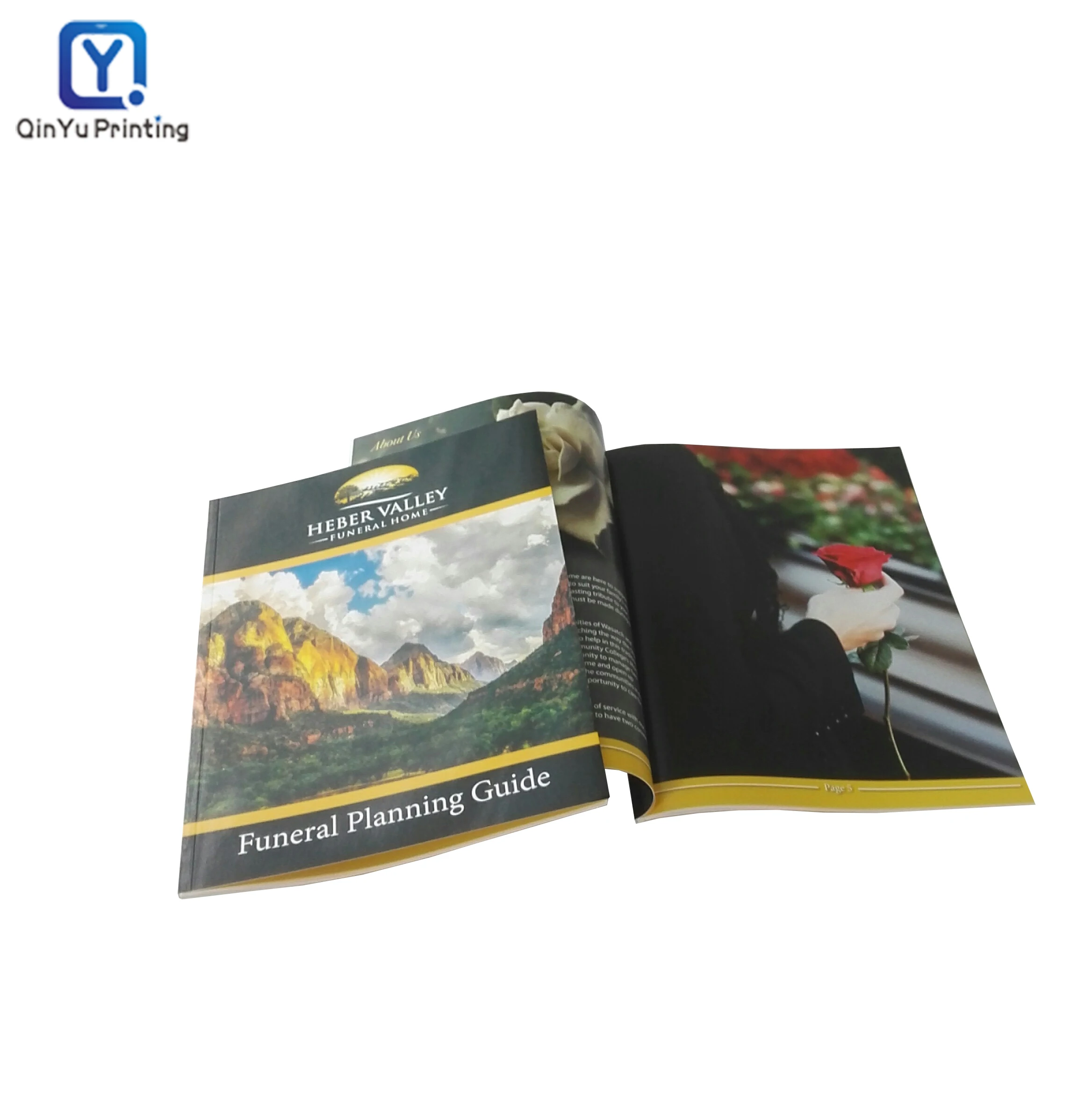 Factory hot sale Perfect Binding Employment Guidance Book Catalog Printing Cover Brochure Manual Book Printing Services