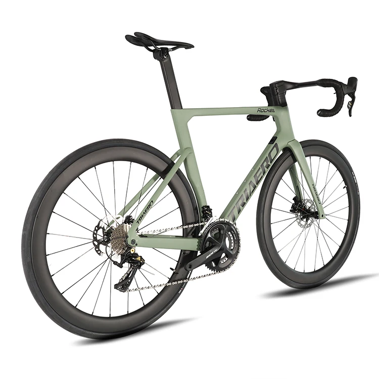 UCI tested all internal cable carbon road disc brake bicycle  with  LT-WOO groupset