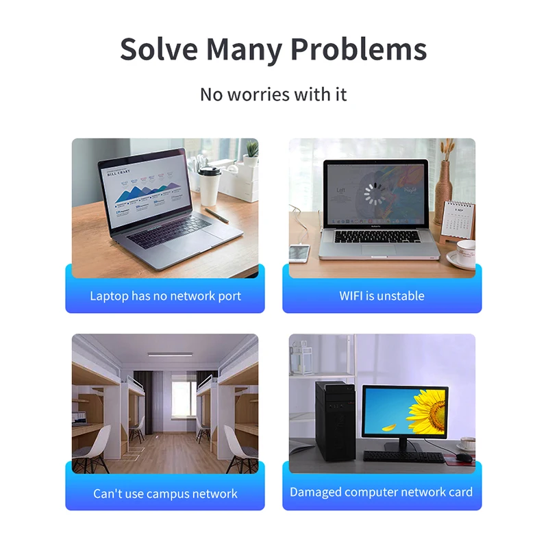 Jasoz Usb 3.0 To Rj45 Gigabit Network Hub Converter Usb To Rj45 Lan Ethernet Adapter Cable 1000mbps For Laptop