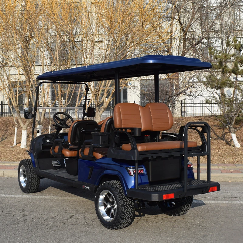 Best Selling Various 48V Golf Buggy Good Quality Club Electric 6 Seater Golf Cart
