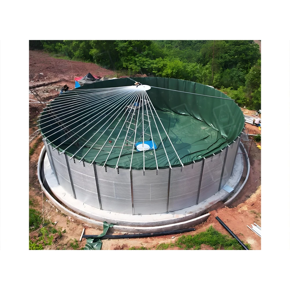 Steel Water Storage Tank Round Reservoir Stock Water /Pond Galvanized Biofloc /Fish farming tank water tank storage