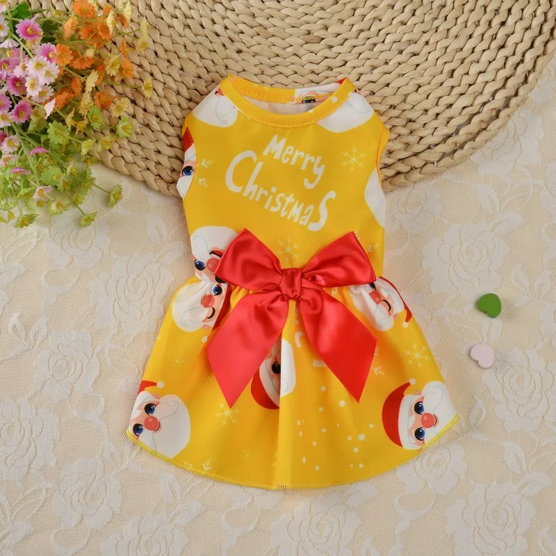 Wholesale New Design Christmas Pet Clothes Halloween Dog Clothes Princess Dress