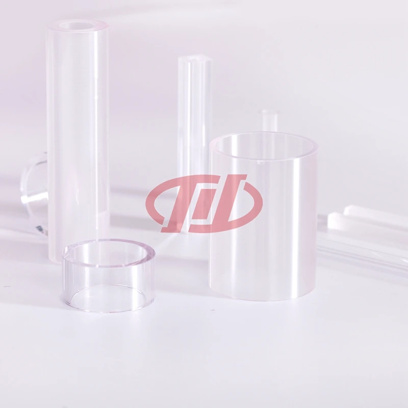 Polish Sapphire Rod  Tube Rod Sapphire Glass  Polish Unpolished Sapphire Rod