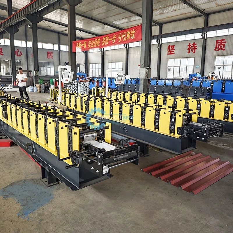High Productivity Customized Design Best Price Steel Fence Cold Roll Forming Machine For Russia