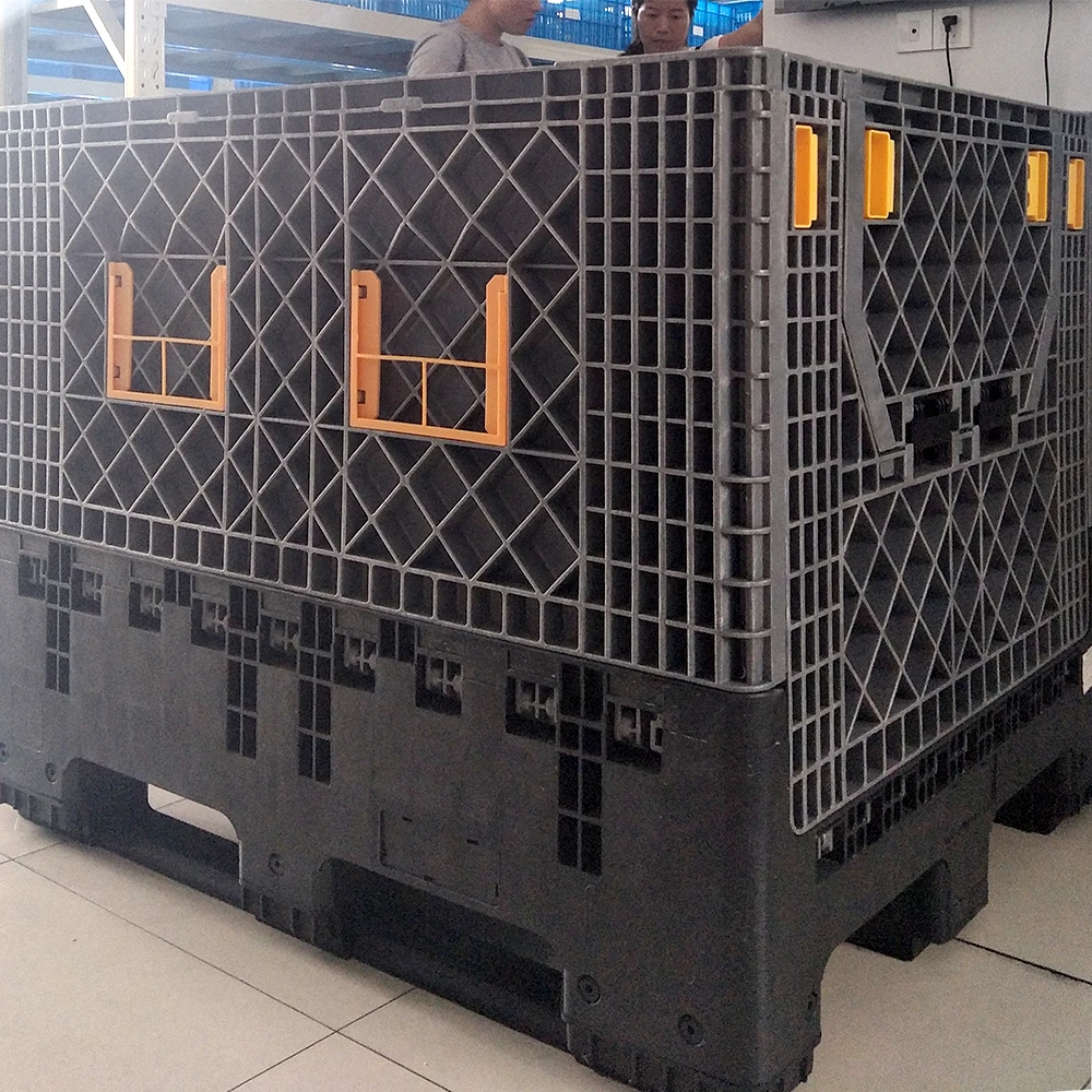 Factory supply foldable pallet box crate collapsible pallet container