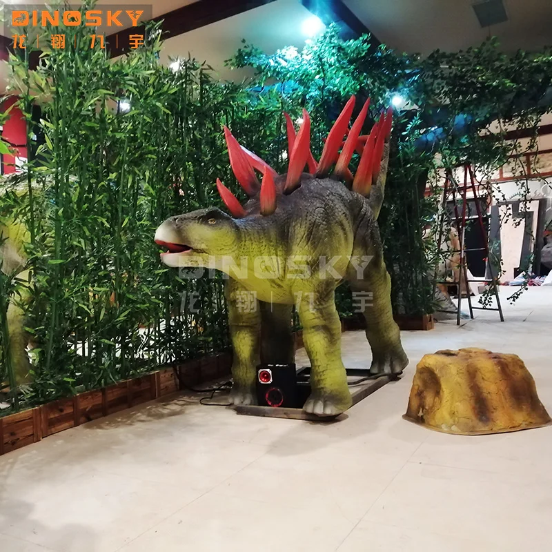DINOSKY Гибкая аниматронная модель динозавра с ревущими звуковыми эффектами для образовательных
