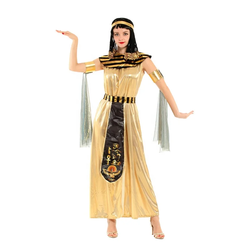 Halloween Egyptian Pharaoh Costumes for Women Christmas Carnival Party Princess Cosplay Costumes