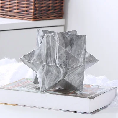 Home Geometry Ceramic Ornaments Creative Tabletop Decoration