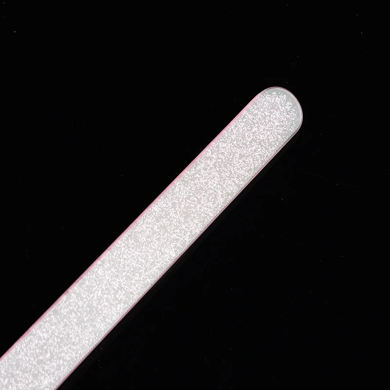 High quality Wholesale Gift Custom Logo Durable Crystal Glass Nail File