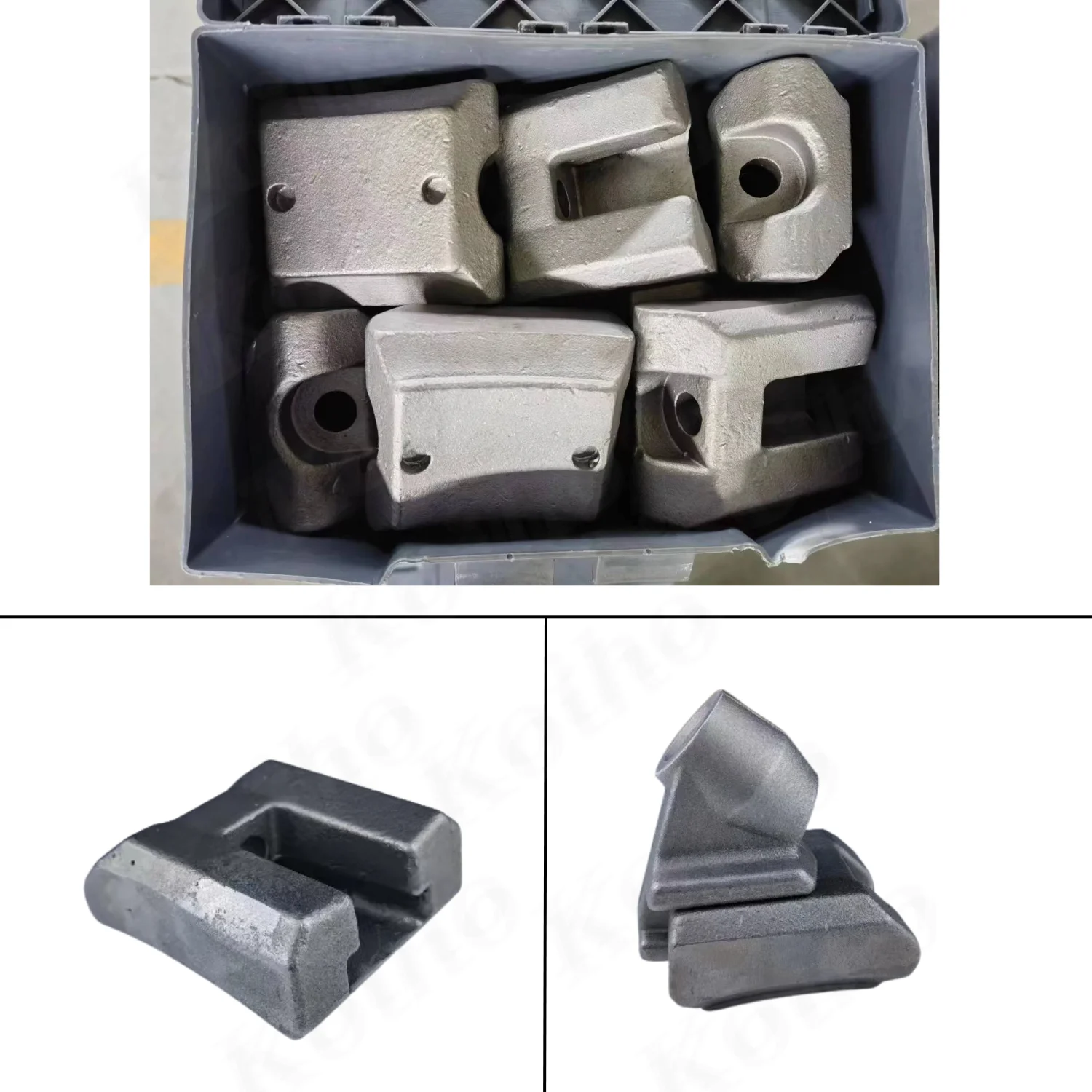 soil stabilization picks road bits holder Milling Drum pick teeth block QC110HD