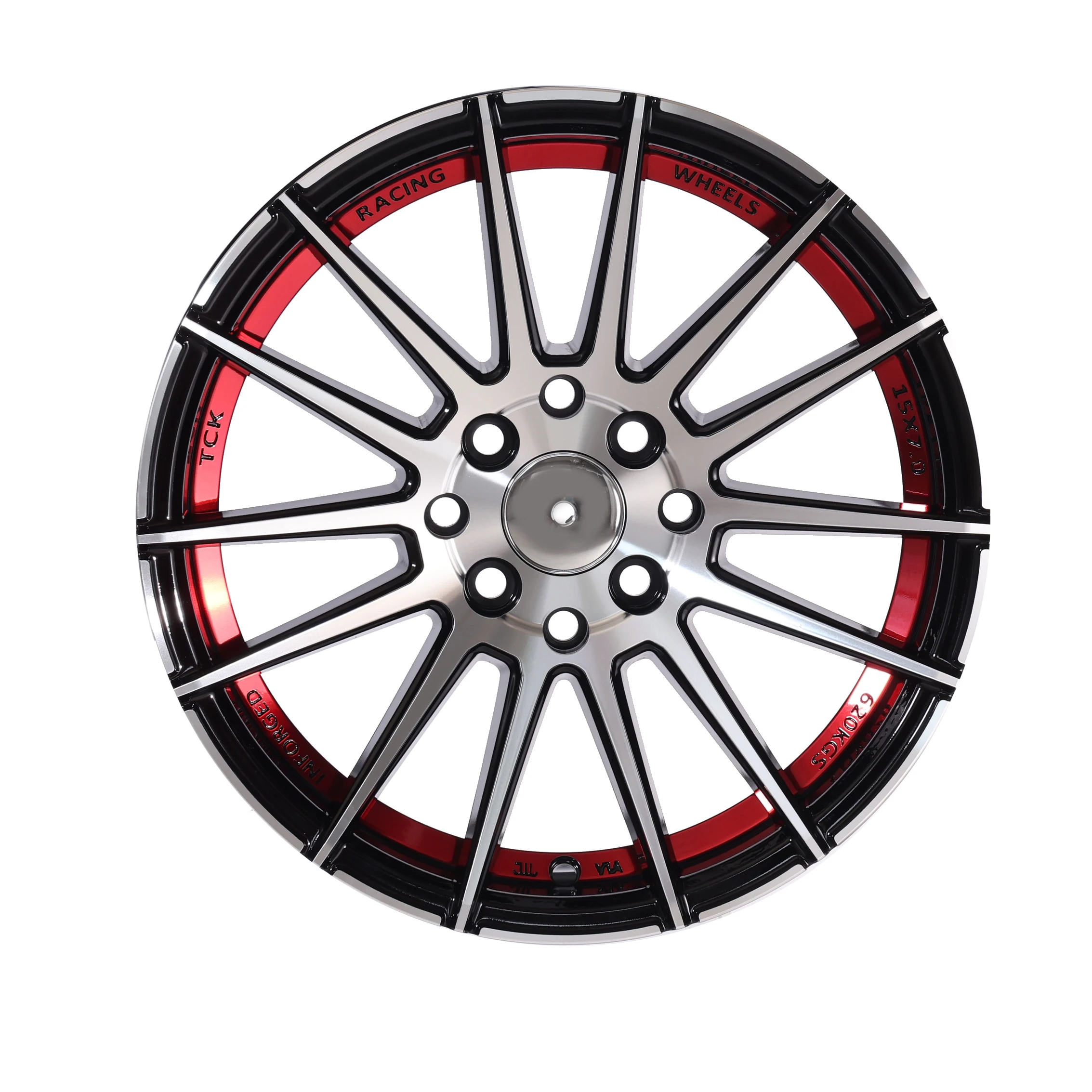 8804 red blue 5 lug jante 5x100 4x100 4x114.3 17x7 cerchi in lega car alloy rims 13 14 15 16 17 18 inch 4 holes