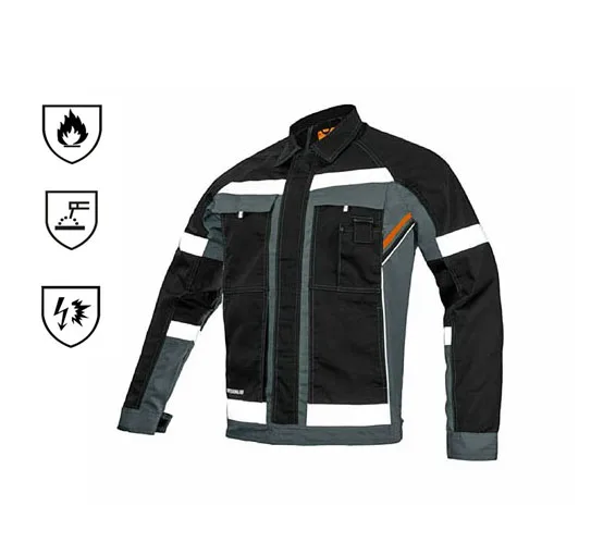 Flame Retardant Welding Safety Clothing Work Safety reflective  Jacket  men Work clothing