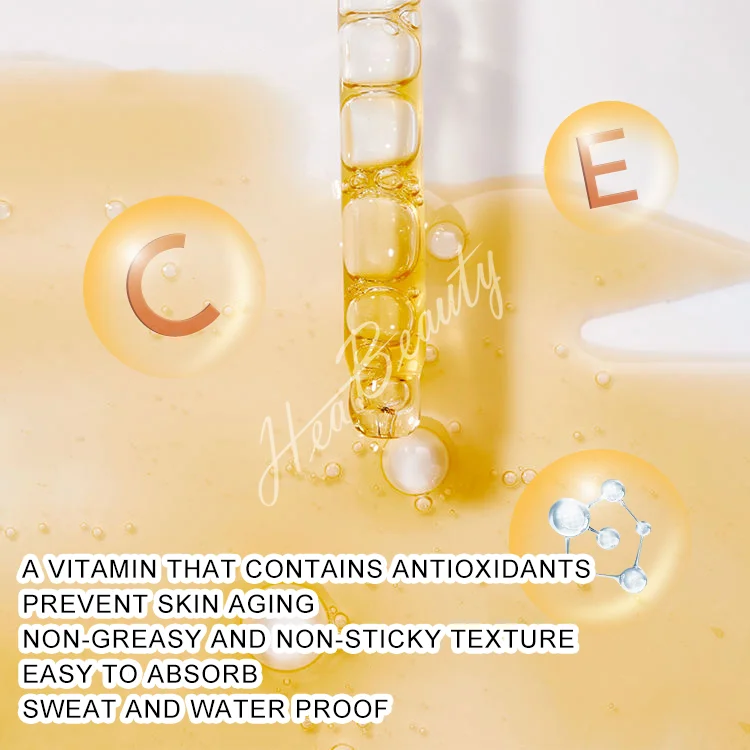 Private Label Illuminating Self Tan Drops Vegan and Cruelty Free Tanning Oil Face Serum Moisturising Notox Face Tanning Drops 3