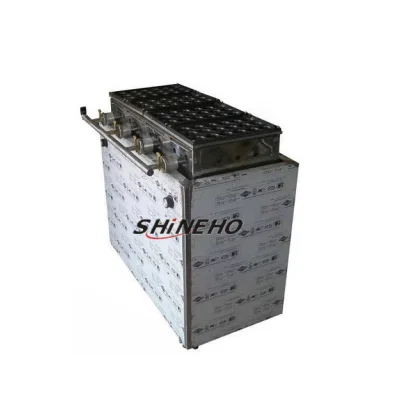 Shineho Automatic industrial Rotating Gas/Electric  Heating Automatic Smokeless BBQ Griller Machine boogytori yakitori equipment