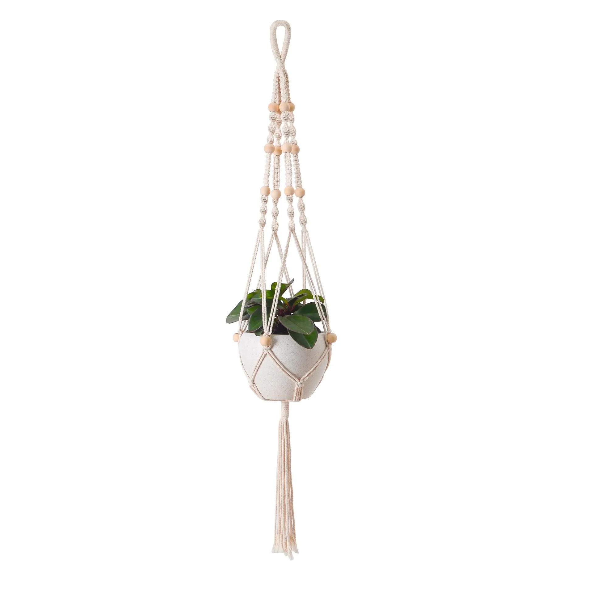 Garden Wall Decor Modern Elegant Macrame Plant Hangers Plant Accessories