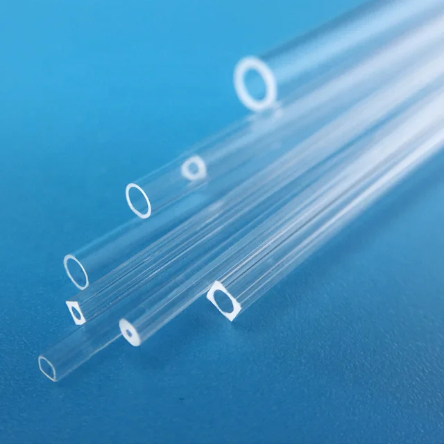 Fused quartz silica capillary tube