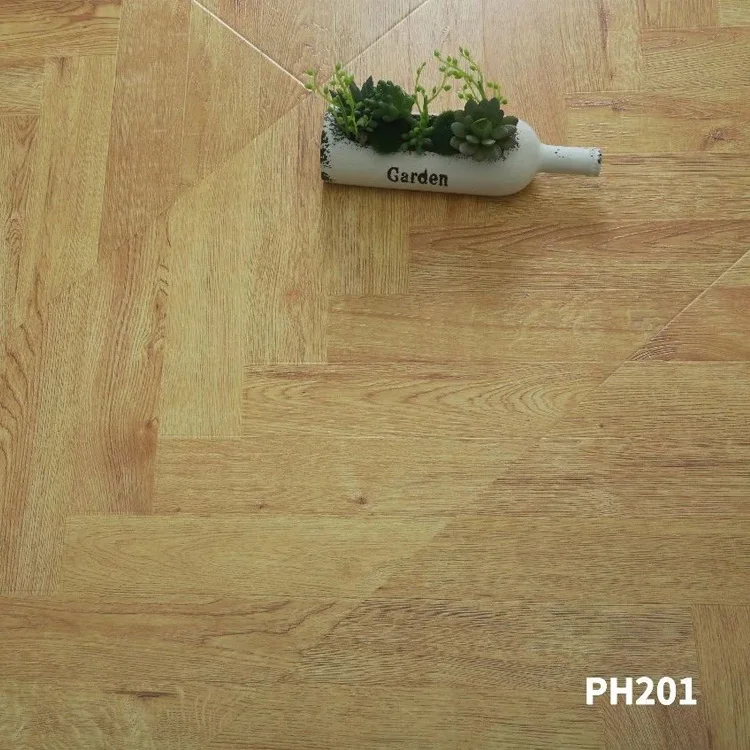 New type Parquet laminate flooring HDF MDF herringbone  laminate flooring 12mm 8mm  Made in China