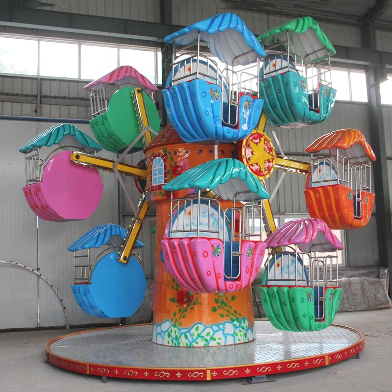 city park amusement rides double sided mini ferris wheel ride for sale