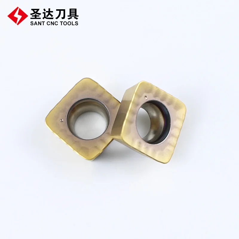High Performance SDMT09T312 Feed Milling Inserts for Stainless Steel General Use OEM Customized Support