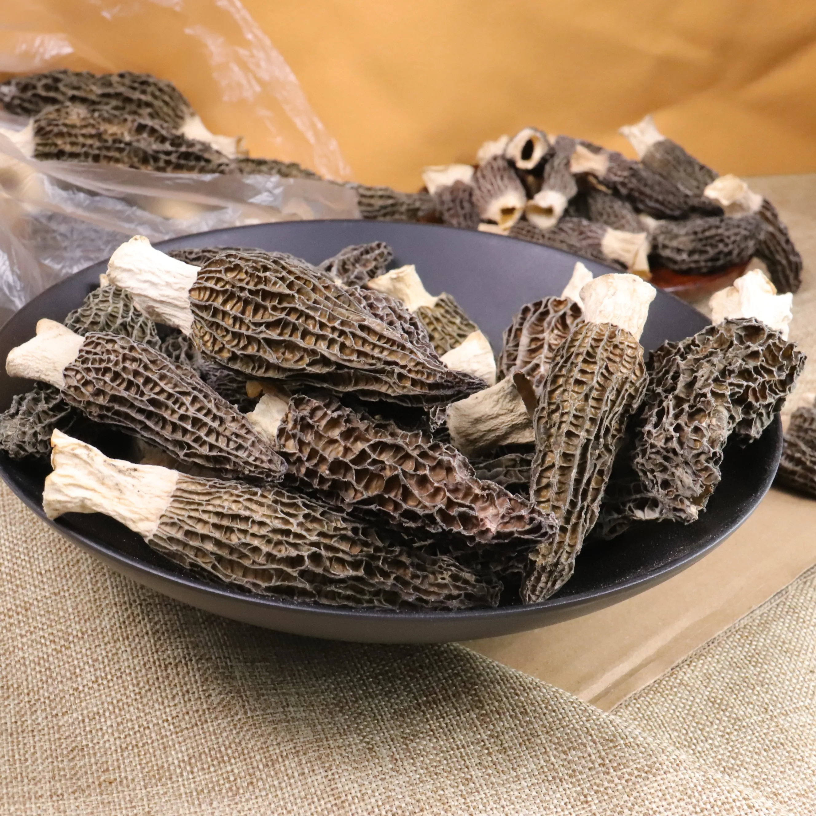 Wholesale Price Morels Mushroom High quality Natural  Wild Morel Mushroom Dry