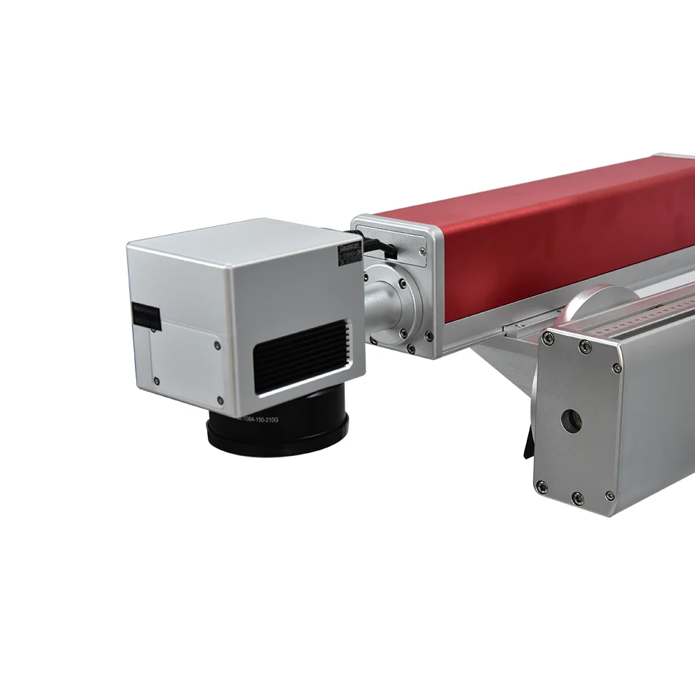 20/30W Fast Speed Expiry Date Batch Coding Machine Fiber Online Flying Laser Jet Printer For Glass Plastic Bottle