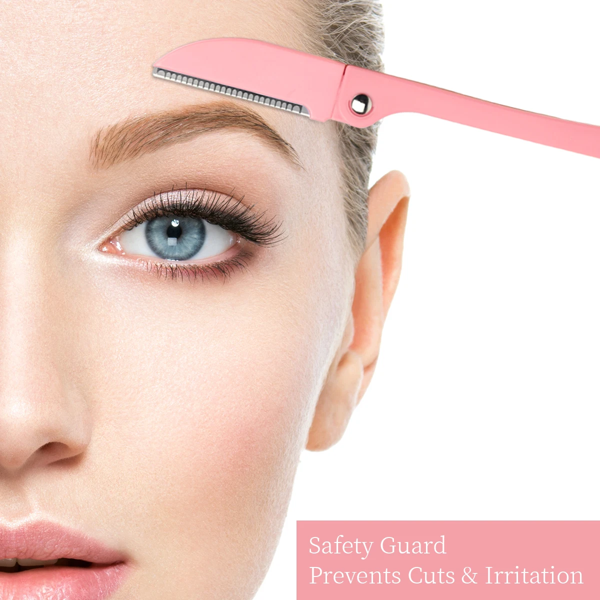 OEM Women Fold Eyebrow Razor Dermaplaning tool 1 Blade Makeup Tool Trimmer razor