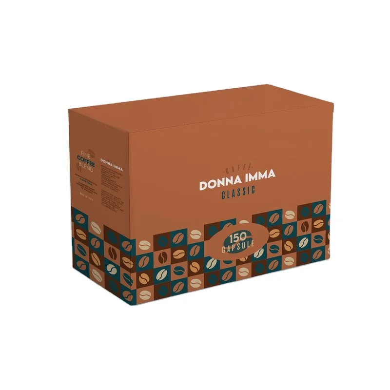 Кофейные капсулы arabica 100% Сделано в Италии с приятным вкусом совместимые nespresso 150 шт. * коробка готовая к