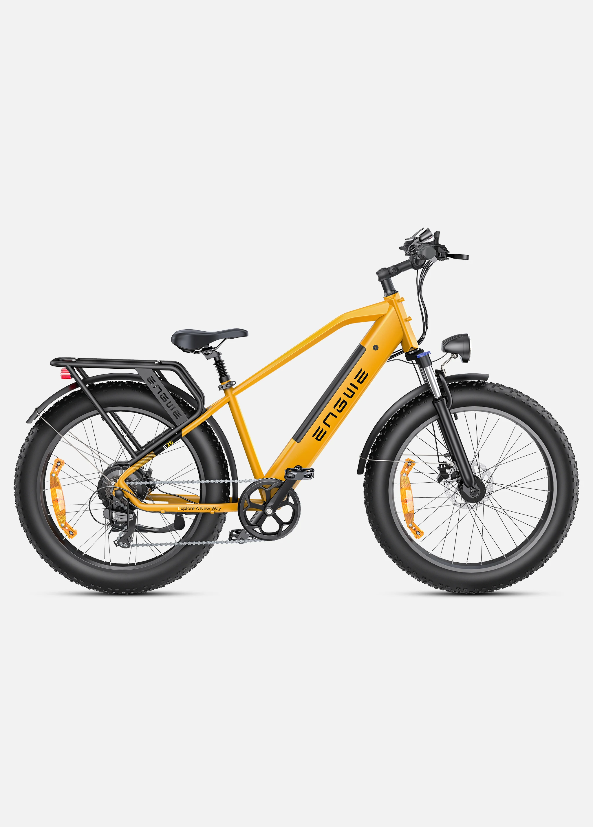 26 inches Fat Tire Electric Bike Off-road 48V16AH ENGWE E26 City Ebike Alloy Bicycle Mountain Cycling Frame for Adults 250W