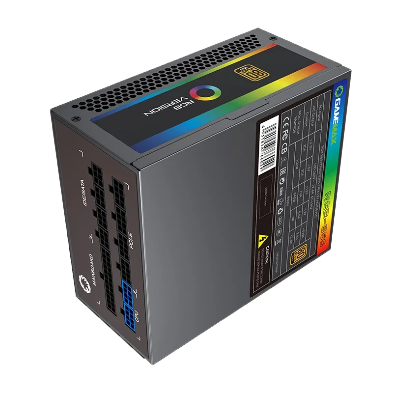 Для блока питания GAMEMAX 850 Вт подходит для игр с конкурентоспособной ценой и быстрой