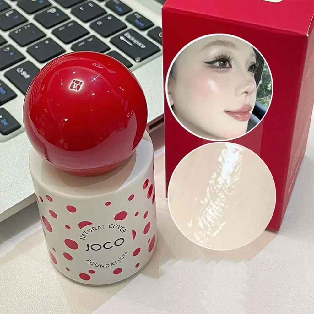 Velvet Makeup New Silky Liquuid JOCO Foundation Thin Coverage Improving Skin Texture New Double Lasting Foundation
