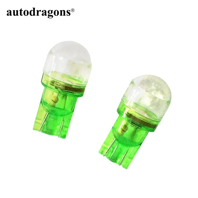 Autodragons AC DC 6 3 вольт немерцание 194 #555 T10 прозрачное основание 2 5630 Прозрачный верх пинбол