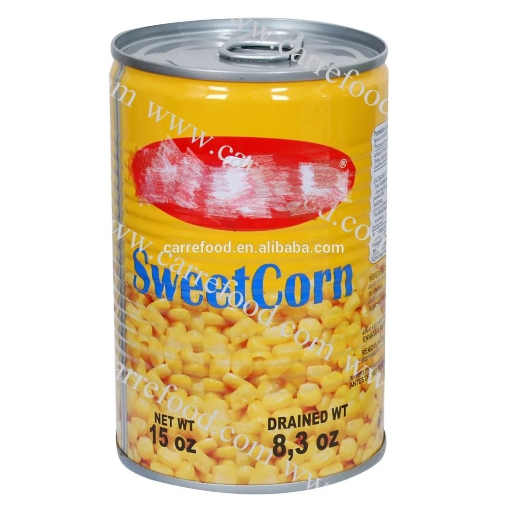 
Good quality 400 g canned vegetable sweet corn 