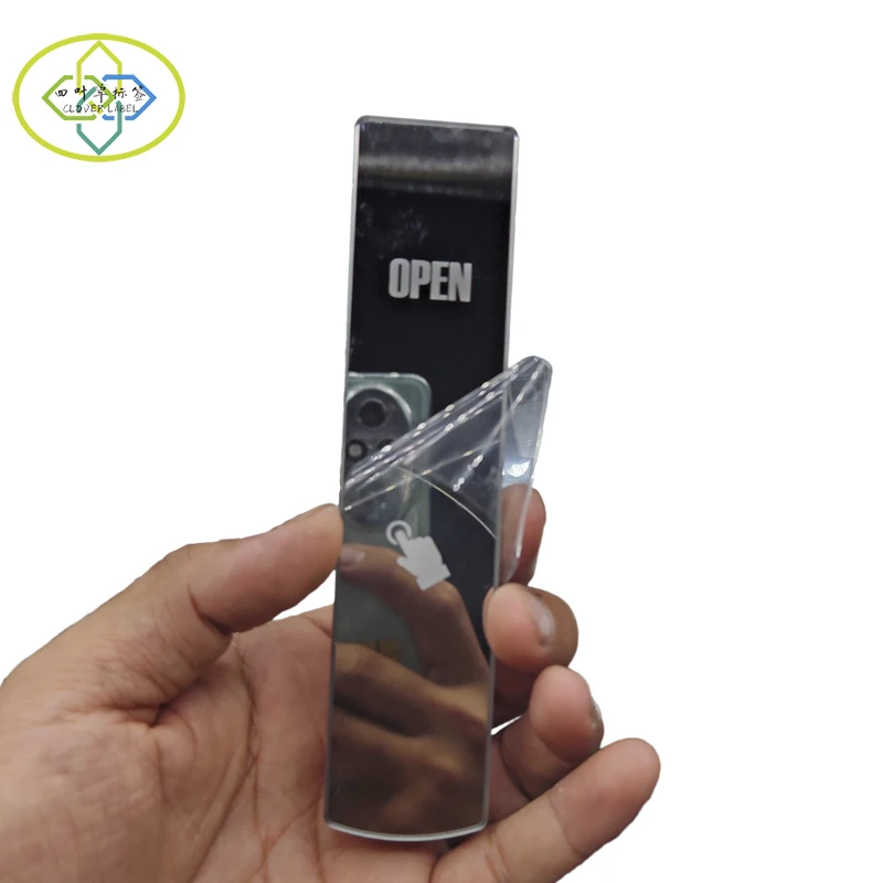 High quality 3M self adhesive sticker custom color electronic pvc sticker