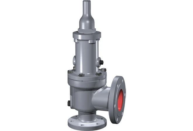 
spring loaded full lift open flanged safety valves for highly corrosive application 