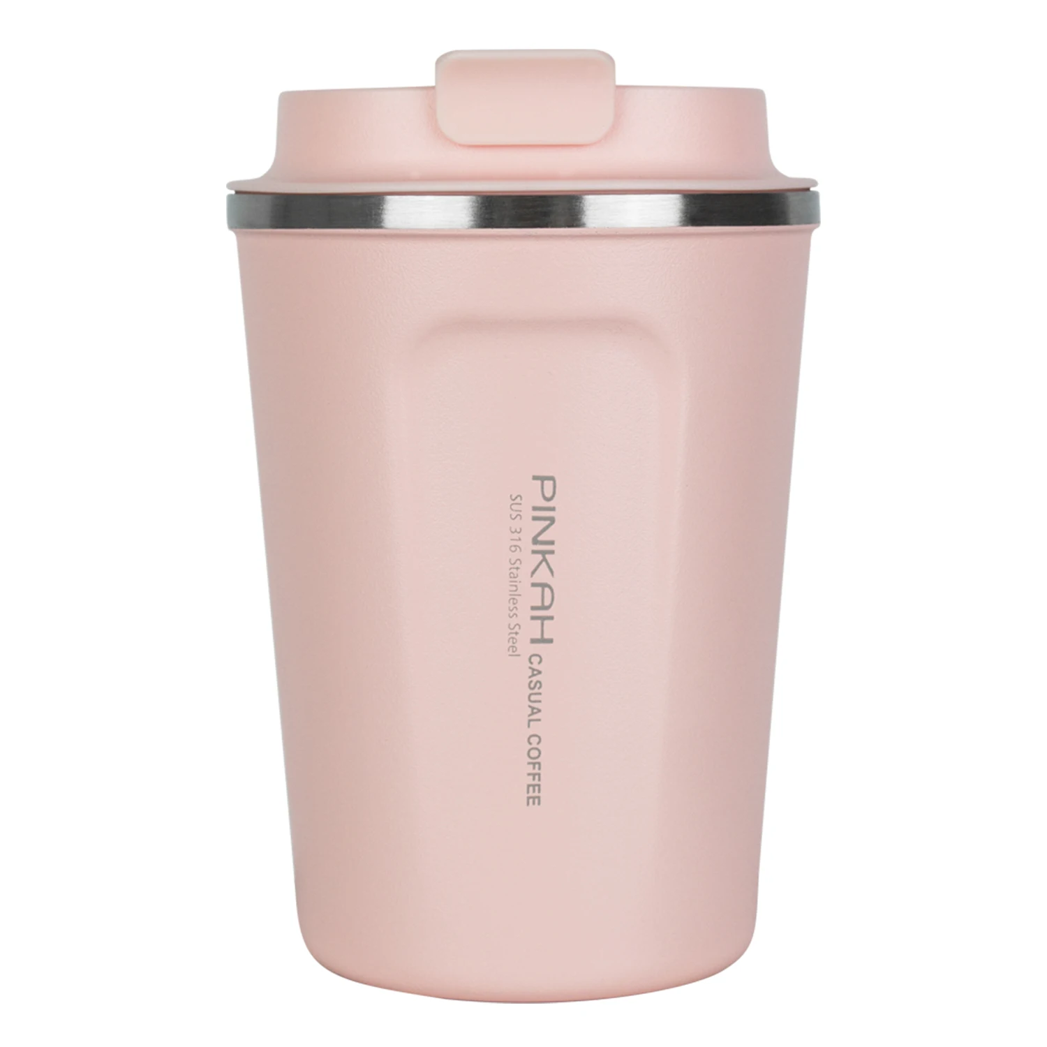 PINKAH coffee tumbler custom logo 18/8 double wall stainless steel insulated leak proof travel mug wholesale