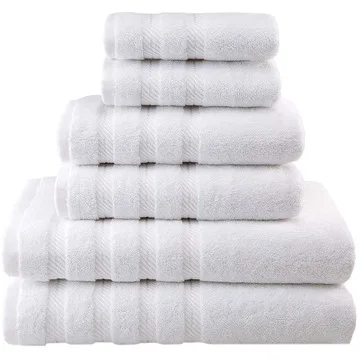 HOT OA 60 days 6PK towel highly absorbent  luxury 100% cotton towels set bath towels for bathroom